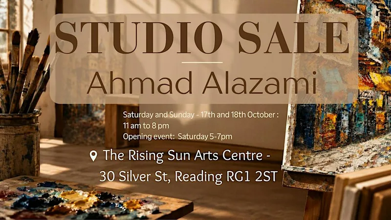Studio Sale - Ahmad Alazami Art