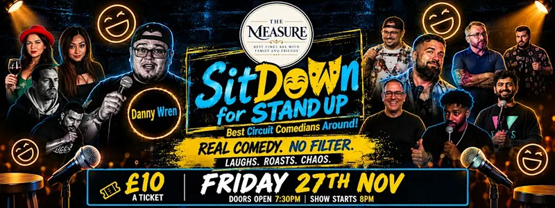 LIVE!@The Measure Presents SitDown for StandUp