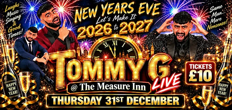 LIVE@The Measure presents New Years Eve with Tommy G
