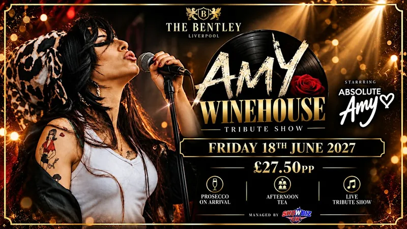 BACK TO BLACK — THE ULTIMATE AMY WINEHOUSE TRIBUTE ️
