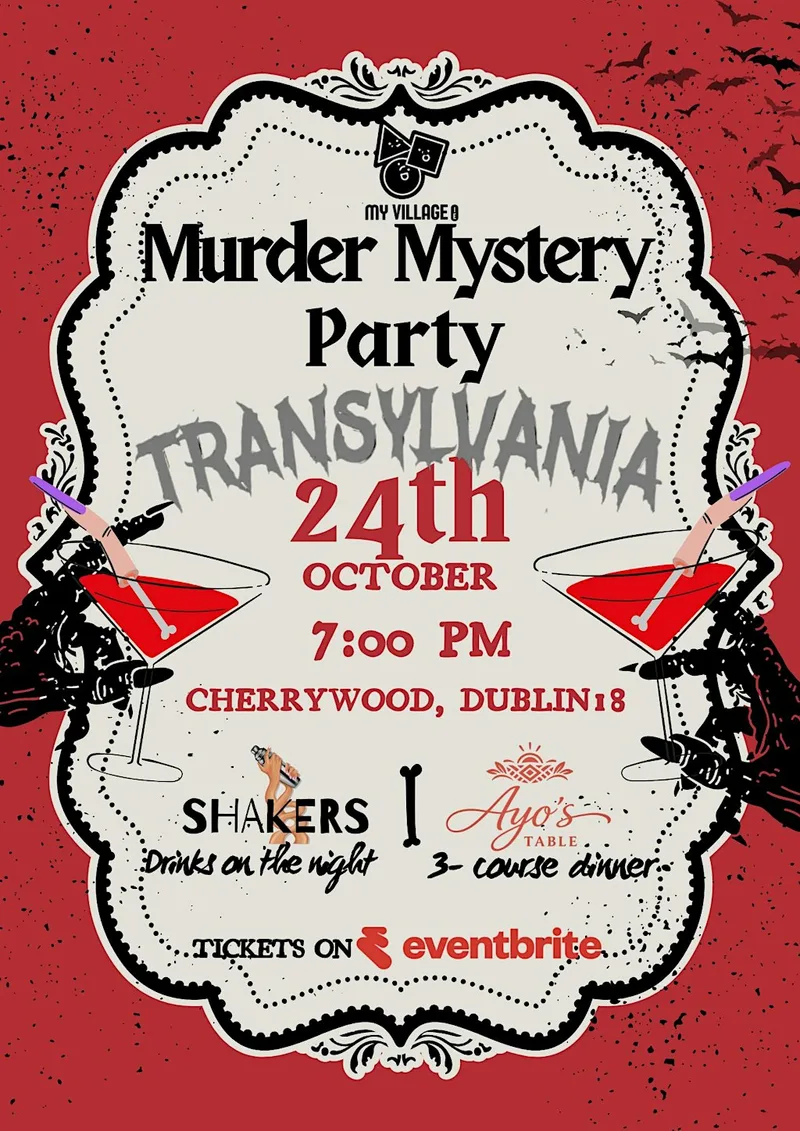 Murder Mystery Dinner Party - Transylvania