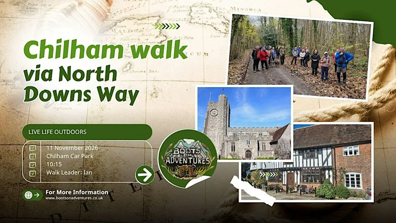 Chilham walk via North Downs Way