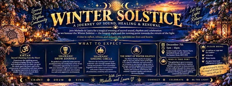 Winter Solstice Celebration With Shamanic Drumming and Kirtan