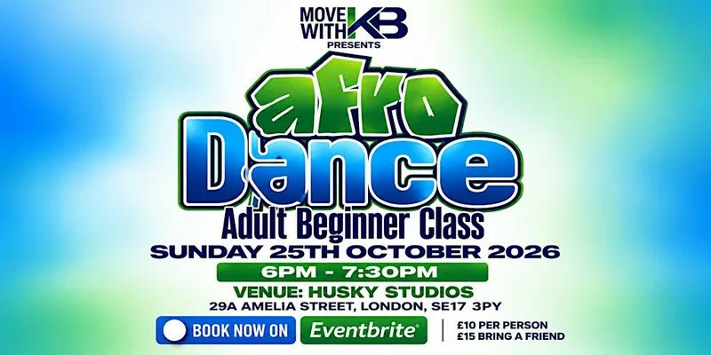 Afro Dance Adult Beginner Class by MOVE WITH KB