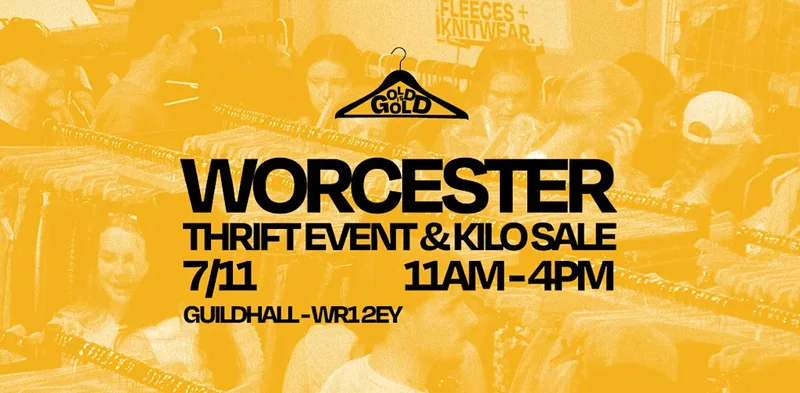 7th November - Worcester's BEST Thrift Event & Kilo Sale