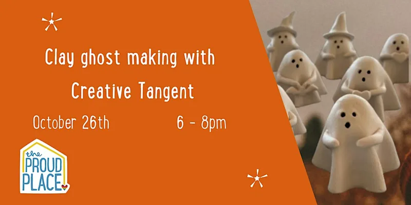Clay ghost making with Creative Tangent