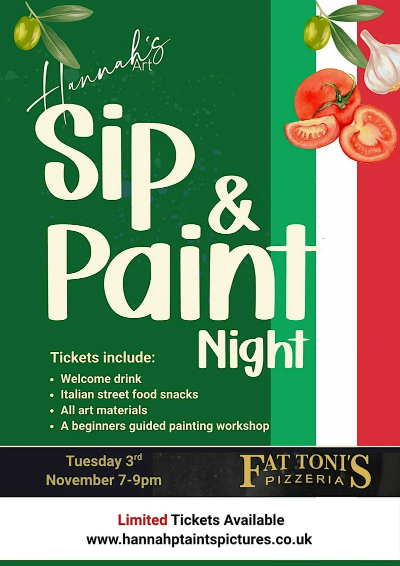 Sip&Paint @ Fat Toni's
