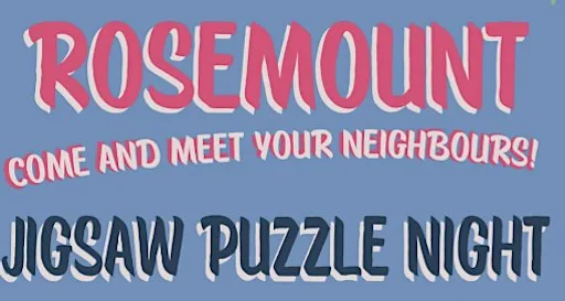 Community Jigsaw Puzzle Night