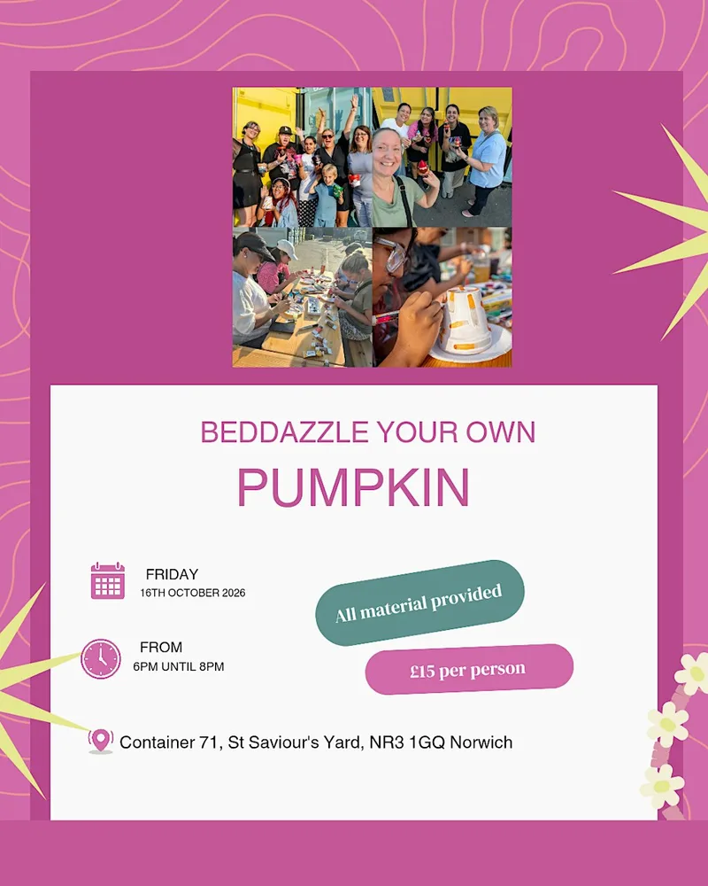 Beddazzle your own pumpkin