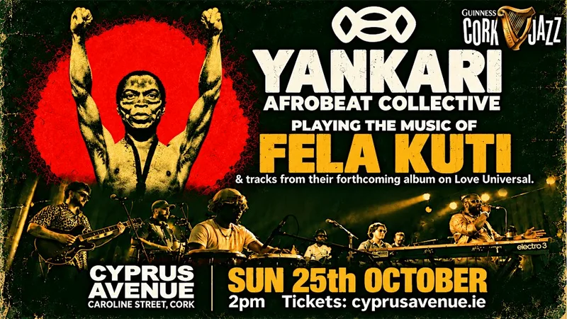 Yankari Afrobeat Collective perform the music of FELA KUTI
