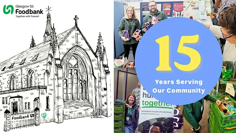 Glasgow SE Foodbank 15th Anniversary Afternoon Tea