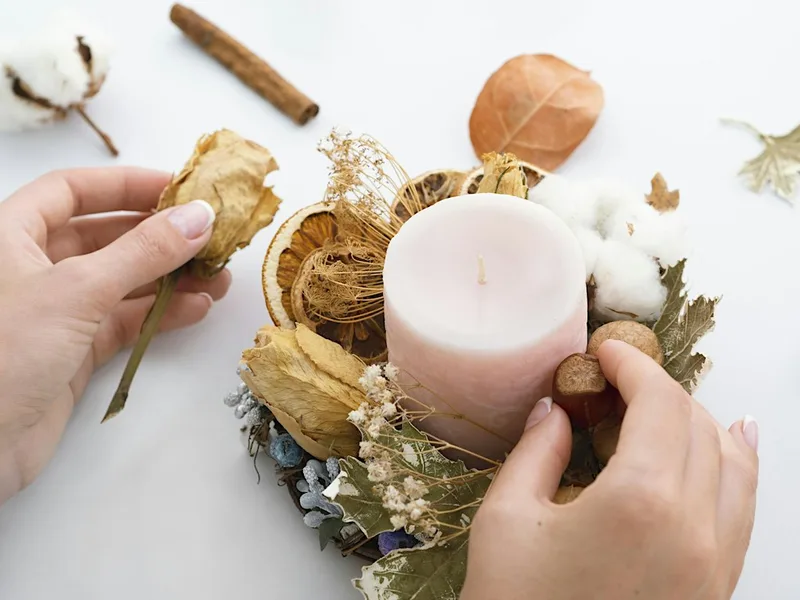 Candle making workshop