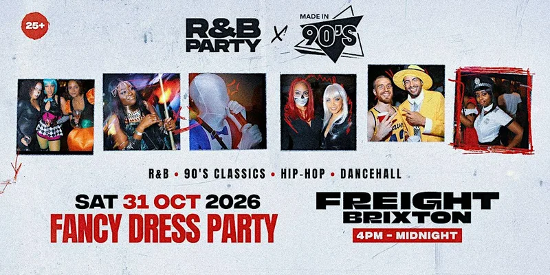 Made In 90s x RnB Party Presents Fancy Dress Party!