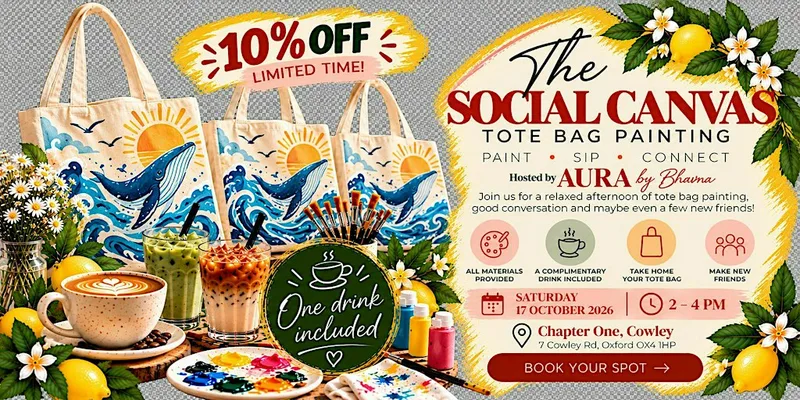 Tote Bag Painting | The Social Canvas