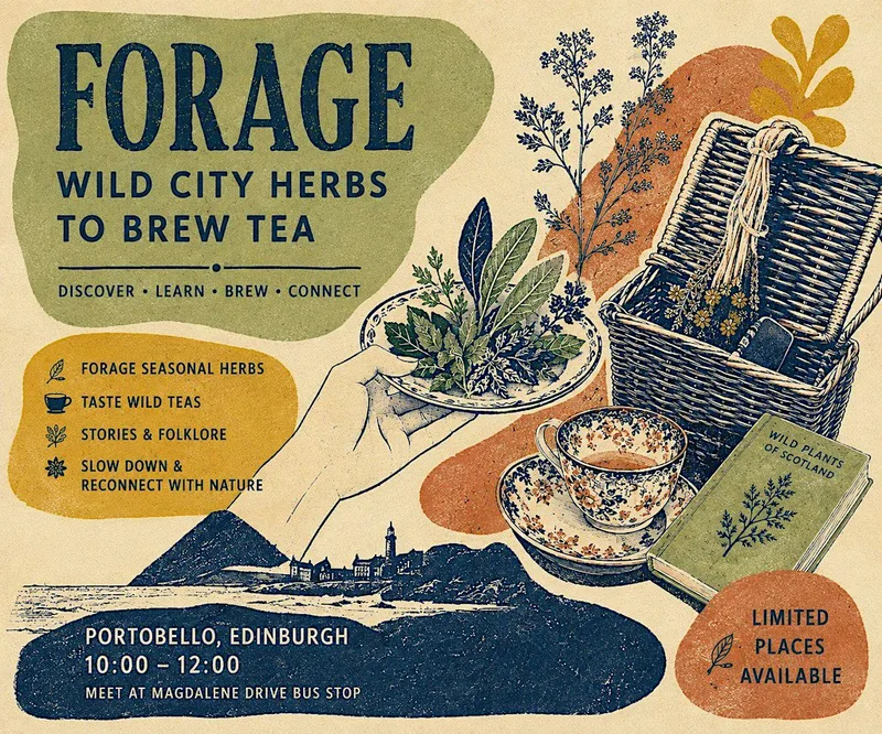 Forage, Brew & Sip: A Wild Tea Walk in Edinburgh