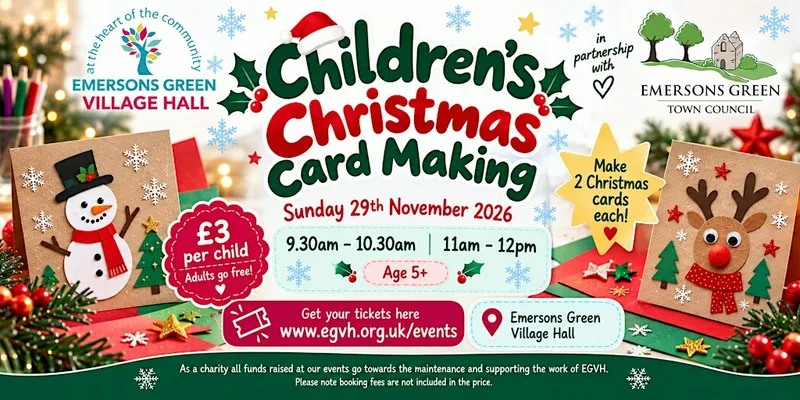 Children's Christmas Card Making