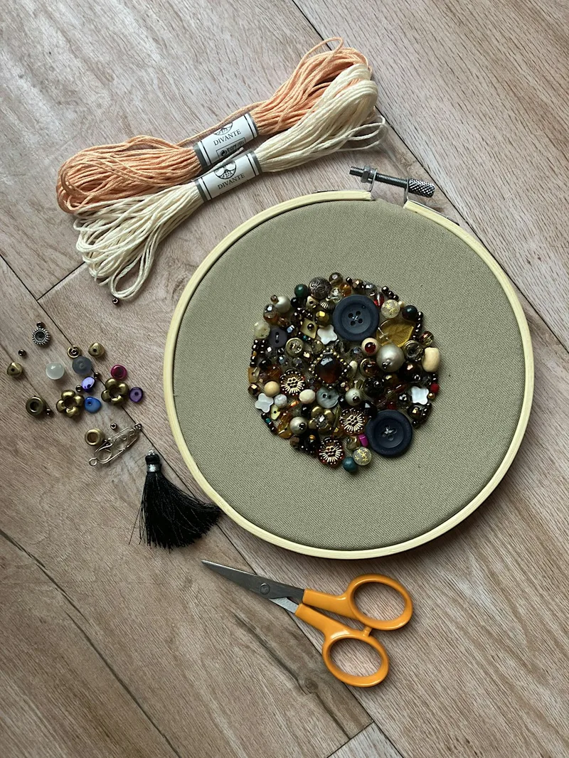 3D Beaded Embroidery Workshop
