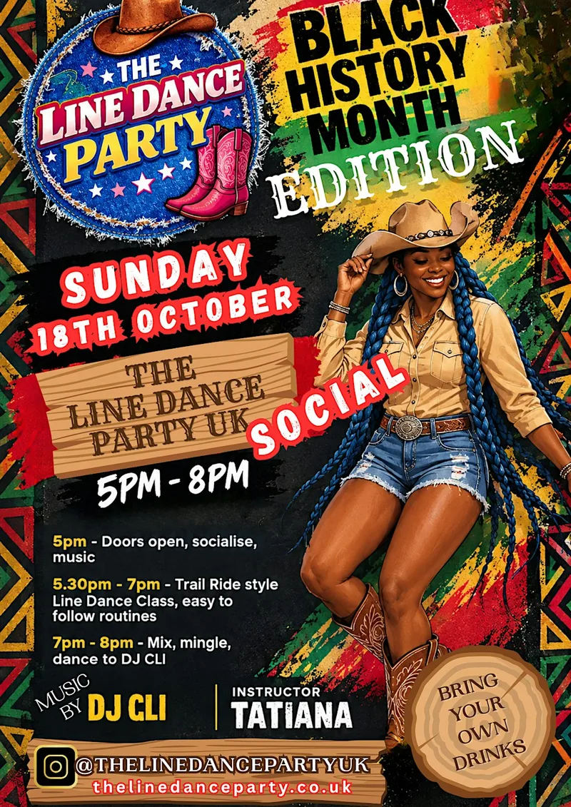 The Line Dance Party UK Class and Social