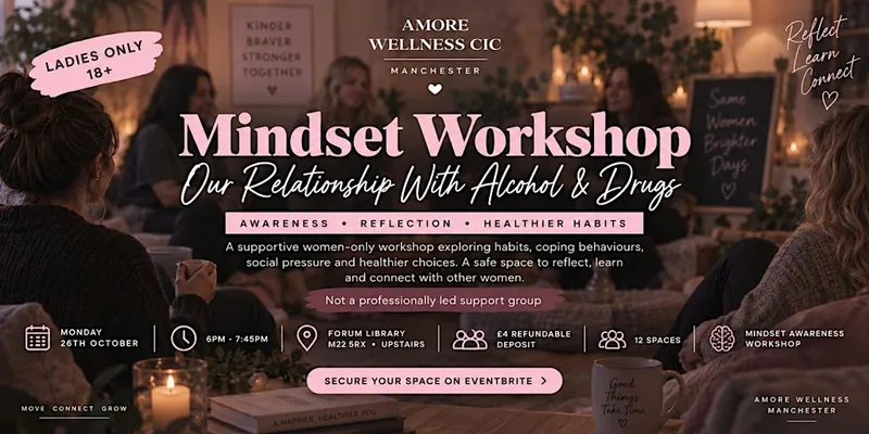 Mindset Workshop: Our Relationship With Alcohol & Drugs