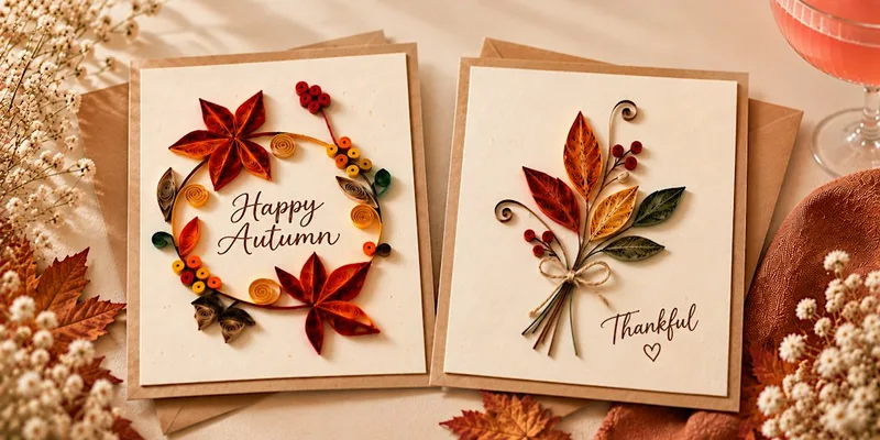 Slow Afternoon: Autumn Paper Quilling Workshop