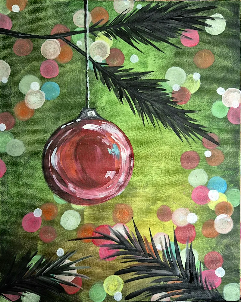 Christmas Paint & Sip at The Saracens Head