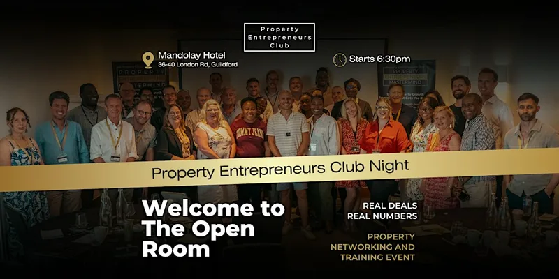 Real Deals, Real Numbers: Guildford Property Investors & Developers Night