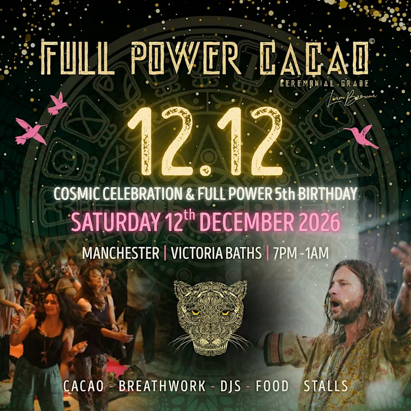 12.12 COSMIC CELEBRATION & FULL POWER CACAO 5th BIRTHDAY