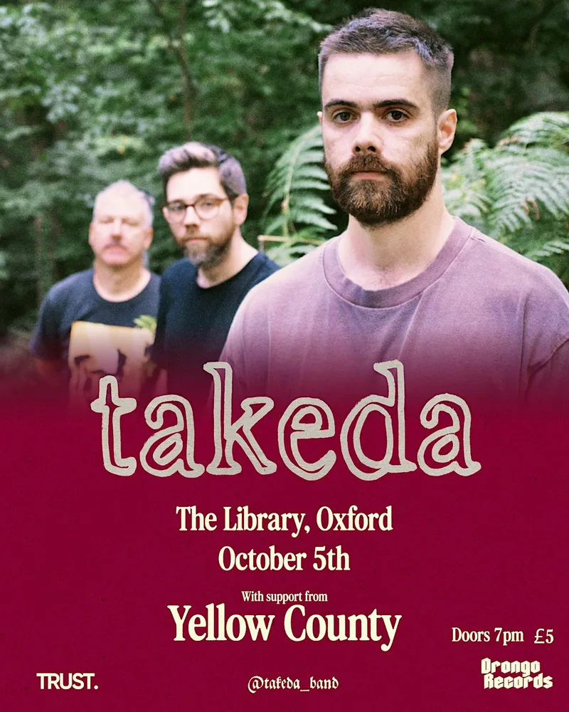 Takeda w/Yellow County & Heather Blether at The Library, Oxford