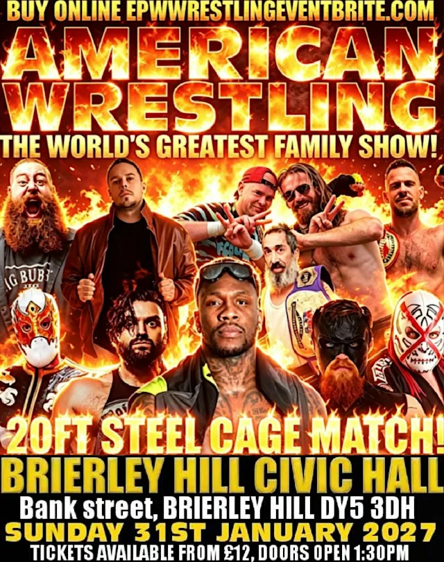 AMERICAN WRESTLING EPW BRIERLEY HILL