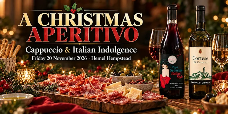 Cappuccio & Italian Indulgence: A Christmas Aperitivo