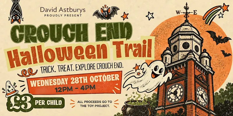 Crouch End Halloween Trail 2026: Half-term Fun!