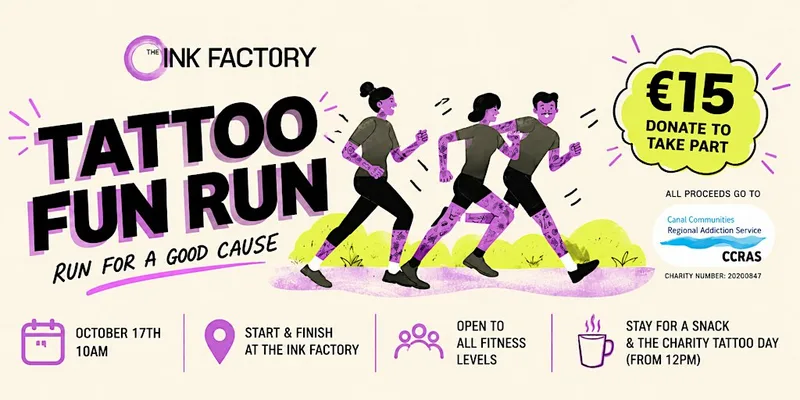 The Ink Factory: Tattoo Fun Run for CCRAS