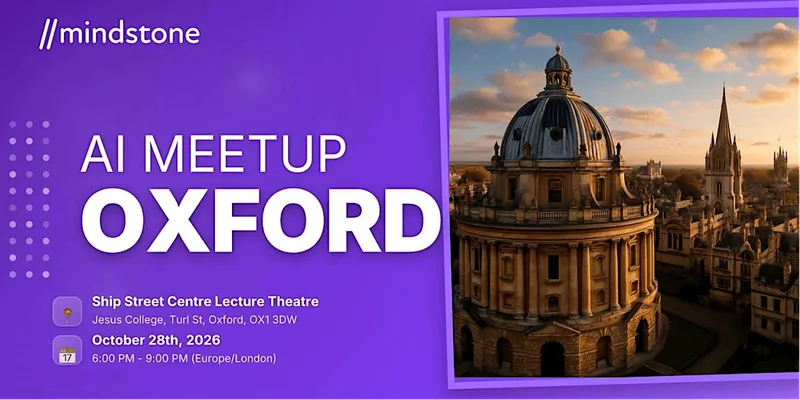 Mindstone Oxford October AI Meetup