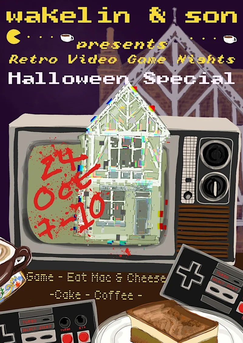 Wakelin and Son Retro Video Game Nites - Halloween Special