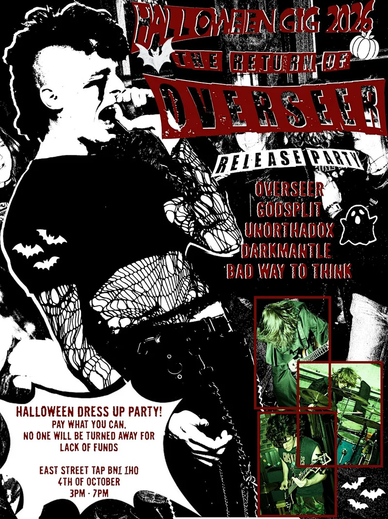 Overseer halloween release party