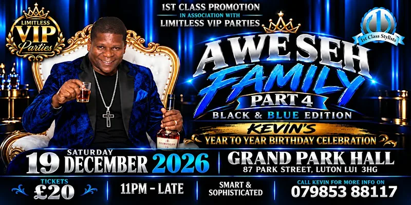 KEVIN'S BIRTHDAY PARTY - A WE SEH FAMILY - PART 4 - BLACK AND BLUE EDITION