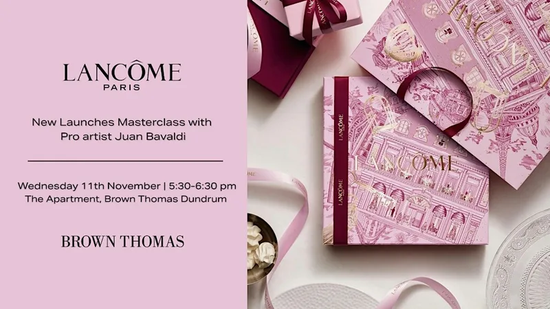 Lancome New Launches Masterclass with Pro artist Juan Bavaldi