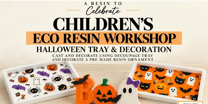 Children's Eco Resin Halloween Workshop