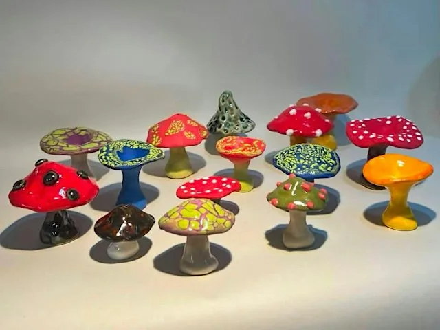 Make a Ceramic Mushroom Yourself
