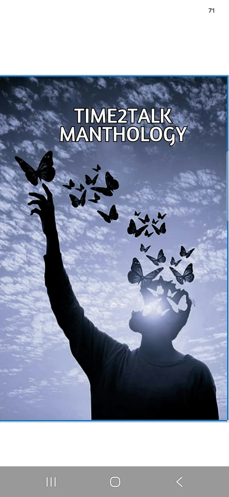 Time2Talk - Manthology book launch