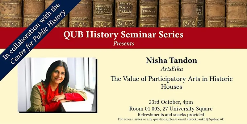 History Seminar: Nisha Tandon