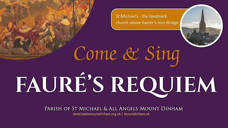 Come & Sing Fauré’s Requiem for the Feast of All Souls