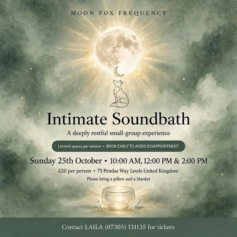 Intimate sound bath