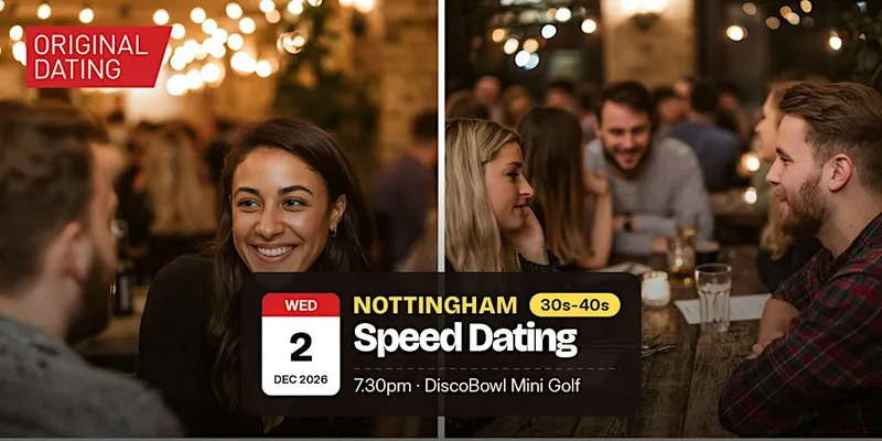 Speed Dating in Nottingham @ DiscoBowl Mini Golf | 30s-40s