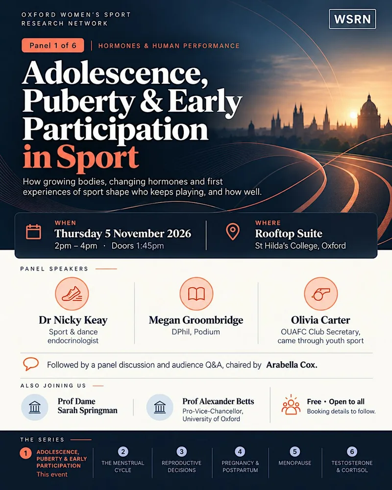 Adolescence, Puberty & Early Participation in Sport