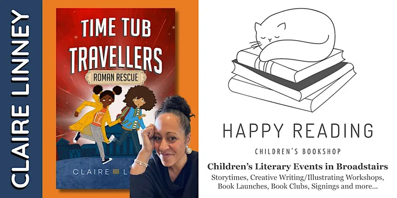 Kid’s Author Event: Claire Linney 'Time Tub Travellers: Roman Rescue' (7+)