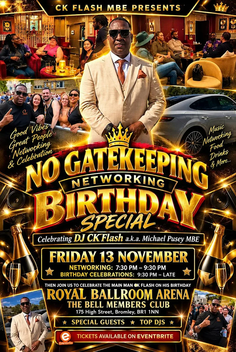 NO GATE KEEPING NETWORKING BIRTHDAY SPECIAL