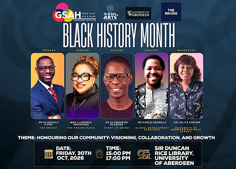 BLACK HISTORY MONTH 2026 – ABERDEEN