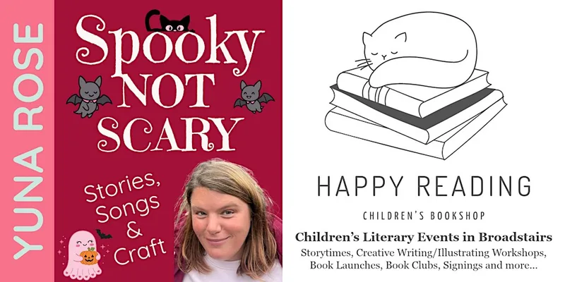Spooky Not Scary! Halloween Storytime with Yuna Rose (for ages 1-5)