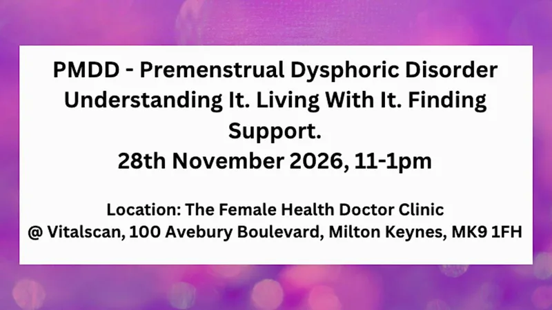 PMDD - Premenstrual Dysphoric Disorder